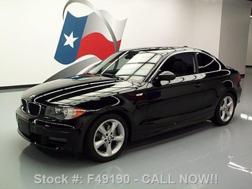 2009 bmw 128i coupe auto sunroof alloy wheels 44k miles texas direct auto