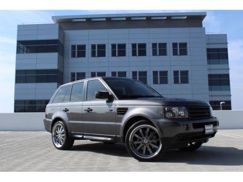 Land rover range rover sport supercharged 22&#034; wheels, led&#039;s sebring tuning