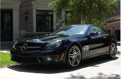 2009 mercedes-benz sl63 amg base convertible 2-door 6.3l