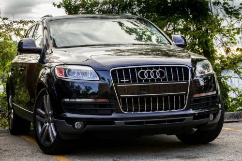 2007 audi q7 black 4.2 v8 premium