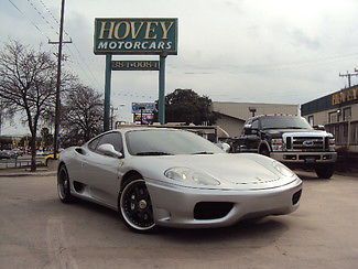 Ferrari 360 modena 12k miles clean race seats