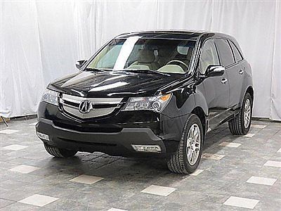 2009 acura mdx sh-awd 51k navigation dvd entertainment camera loaded