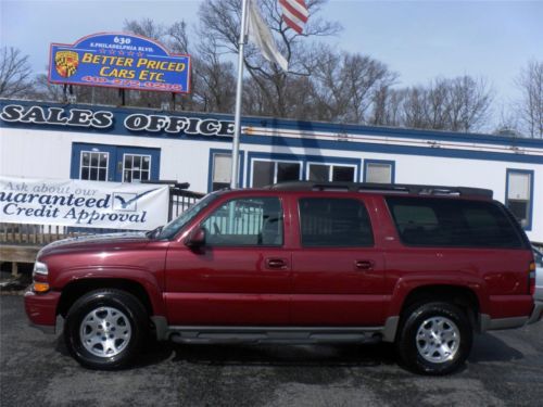 2005 chevrolet suburban 1500 z71 4x4, 5.3l v8, loaded! very low reserve!
