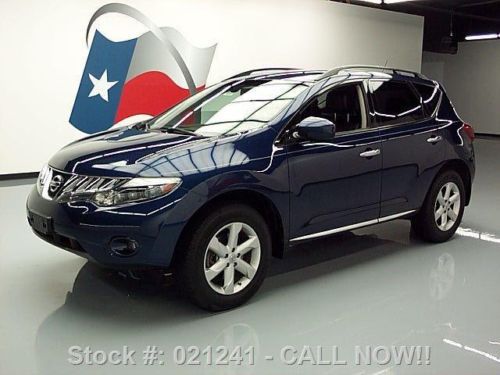 2009 nissan murano sl htd leather rear cam xenons 50k texas direct auto