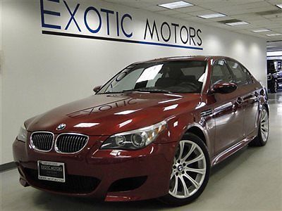 2006 bmw m5 v10!! smg! nav heads-up a/c&amp;heated-sts pdc 500hp xenons 19&#034;whls!!