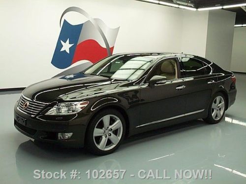 2011 lexus ls460 comfort sunroof nav rearview cam 21k texas direct auto