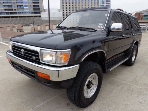 One owner 1994 toyota 4runner 4x4 limited drives great extra clean clean title