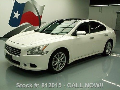 2011 nissan maxima sv premium dual sunroof leather nav texas direct auto