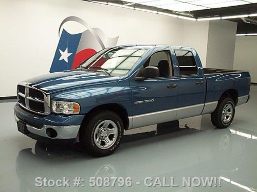 2003 dodge ram 1500 slt crew 5.9l v8 bedliner 34k miles texas direct auto