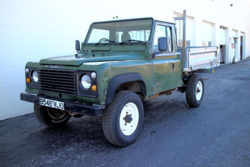 Land rover 110. dump truck  right hand drive 2.5 diesel engine