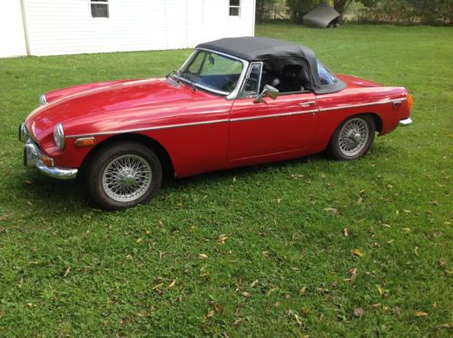 1972 mgb convertible