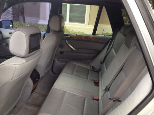 2001 Silver BMW X5 3.0i Sport Utility 4-Door 3.0L, image 4