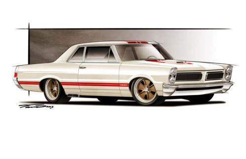 1965 pontiac gto roadracer  pro-touring car