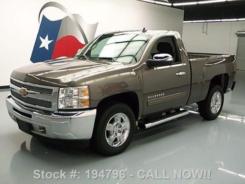 2013 chevy silverado lt regular cab v8 side steps 1k mi texas direct auto