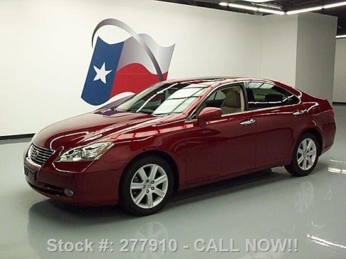 2009 lexus es350 climate leather sunroof nav rear cam  texas direct auto