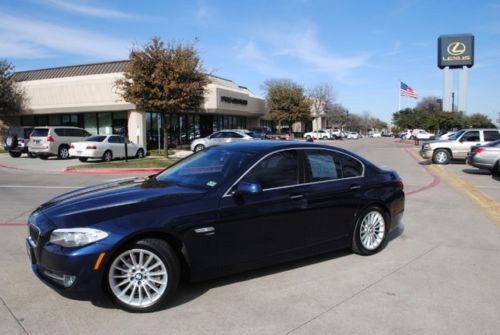 2011 bmw 535 navi heated leather sunroof camera cd low mileage warranty