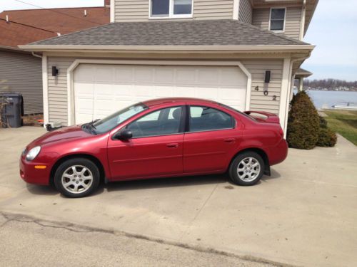 2005 dodge neon sxt sedan 4-door remote start and keyless entry