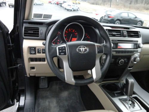Certified 2010 4Runner SR5 Premium V6 4x4 Heated Leather Sunroof Video Black 4wd, US $29,500.00, image 13