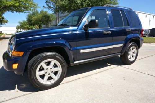 2007 jeep liberty limited sunroof 06 3.7l * clean carfx *