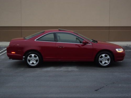 1998 honda accord ex one owner coupe v6 super low 39k mile non smoker no reserve