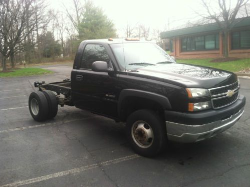 2006 chevrolet silverado hd 3500 4x4 chassis cab  60&#034;ca 12,000 gvw