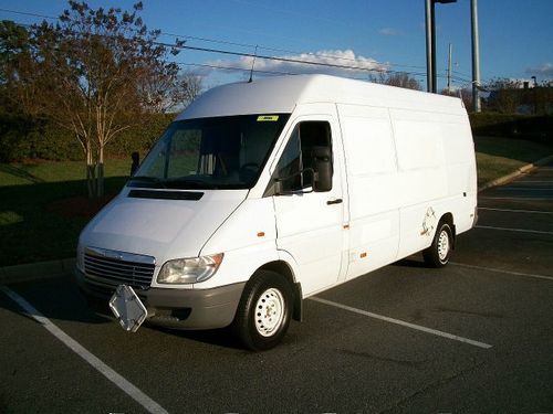 2002 dodge sprinter 2500, high top, long, mercedes diesel, 1 owner, runs 100%