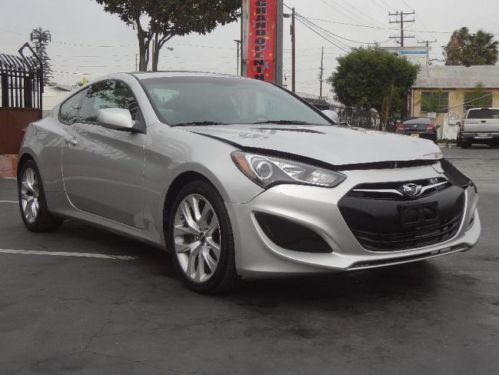 2013 hyundai genesis coupe 2.0t damaged salvage runs! economical low miles l@@k!