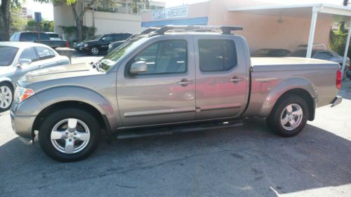 2007 nissan frontier le crew cab long bed 4.0 litre v-6 florida vehicle