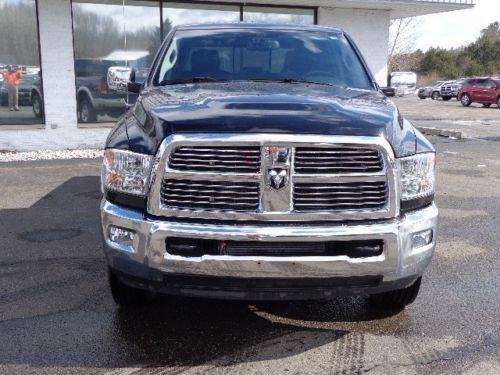 12 RAM 2500 CREW LARAMIE CUMMINS TURBODIESEL BLACK HEATED LEATHER NAVIGATION, image 4
