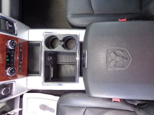 12 RAM 2500 CREW LARAMIE CUMMINS TURBODIESEL BLACK HEATED LEATHER NAVIGATION, image 34