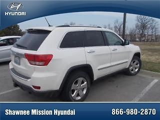 2012 jeep grand cherokee 4 wheel drive 4 door overland / low miles / leather