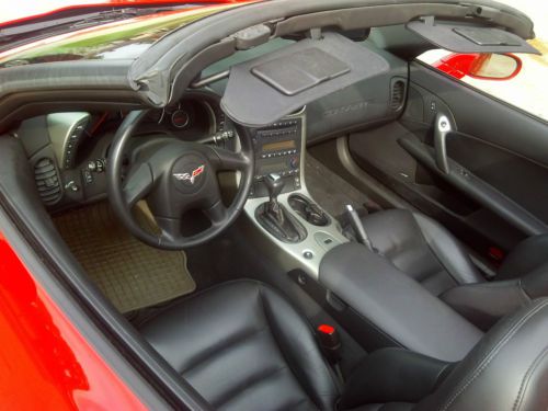 2005 C6 Corvette Roadster Convertible Victory Red 3,863 Miles, image 3