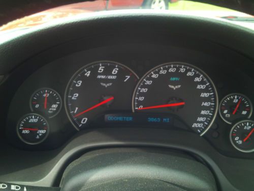 2005 C6 Corvette Roadster Convertible Victory Red 3,863 Miles, image 4