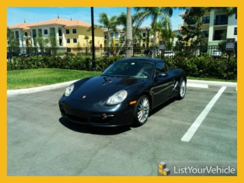 2007 porsche cayman s sport coupe 3.4l h6