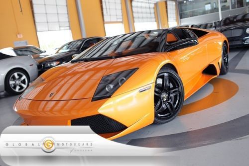 08 lambo murcielago roadster lp640 awd egear q-citura i-pod-kit nav cam 1-own 3k