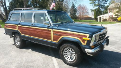 1989 jeep grand wagoneer, beautiful rare, low miles 5.9l v8 360ci !!!!!!!!!!!!!!