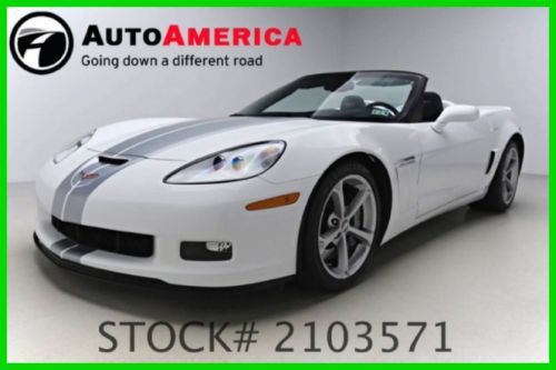 We finance! 7727 miles 2013 chevrolet corvette grand sport 4lt  6.2l v8 16v