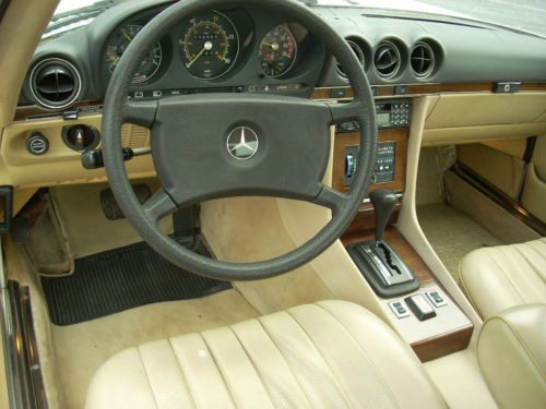 mercedes benz:380 sl roadster classic mercedes classic convertible antique, image 8