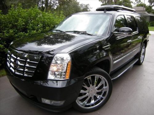 2007 cadillac escalade esv awd nav