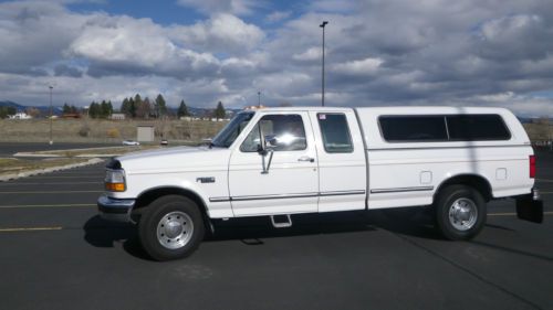1997 ford f250 extended cab truck garage kept clean one owner 64,700 miles