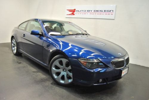 Clean 1-owner car! 2005 bmw 645ci coupe - excellent bmw dealer service history!