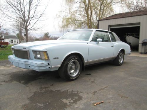 1978 chevy monte carlo no reserve