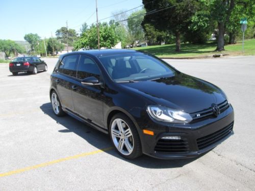 Vw golf r 5 door 6 speed manual sunroof navigation sunroof heated leather seats