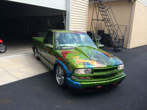 2000 chevy custom slammed truck