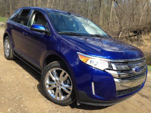 2013 ford edge limited_ecoboost_navi_htd leather_rebuilt salvage_no reserve !!!