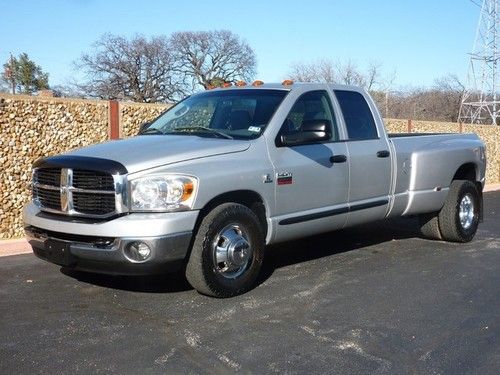 07 ram 3500 slt mt drw cummins loaded xnice 1txowner 74k.miles!