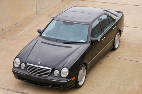 2001 mercedes-benz e55 amg base sedan 4-door 5.5l