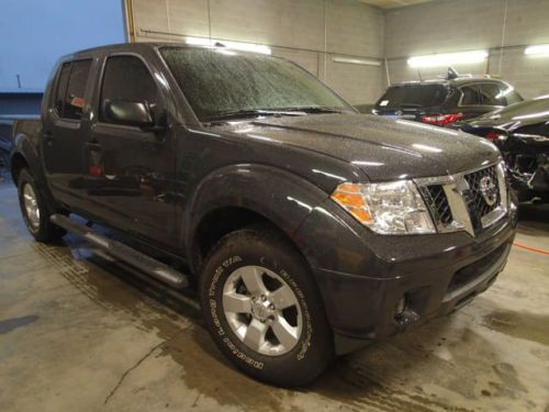 2012 nissan frontier crew cab, salvage, damaged, runs and drives