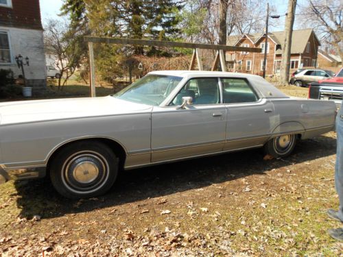 1978 mercury marquis vinyl hardtop 4-door 5.8l