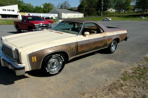 1977 chevrolet el camino classic-103k actual miles-runs like new!